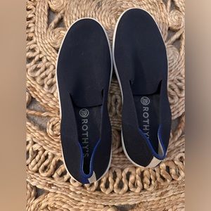 Rothy's The Original Slip On Sneaker in Navy Size 8